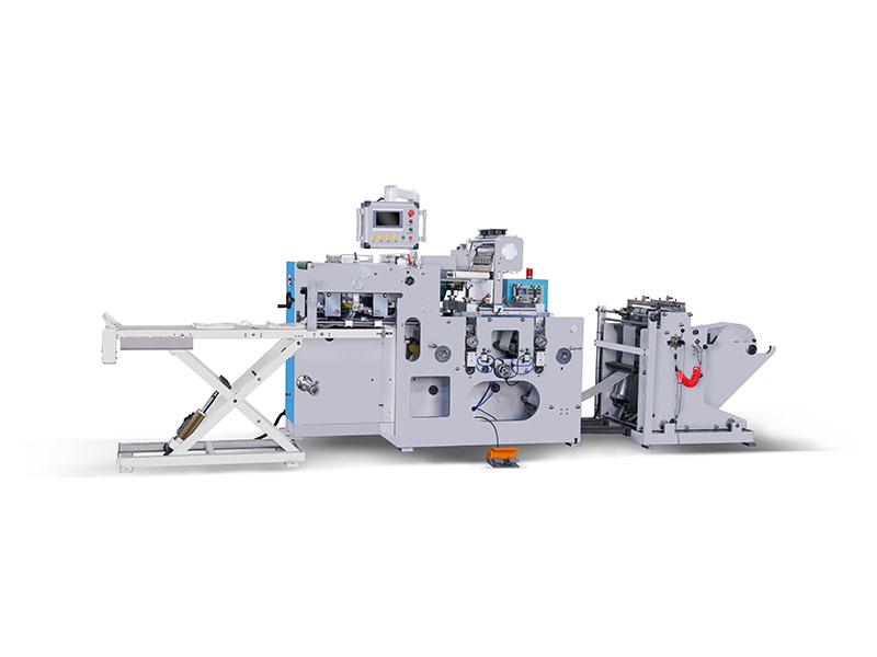 GF-320D Folding Machine With Two Die Cutting Stations