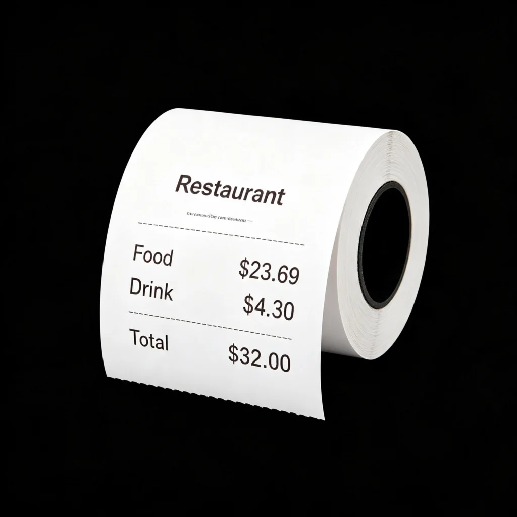 Restaurant Receipts