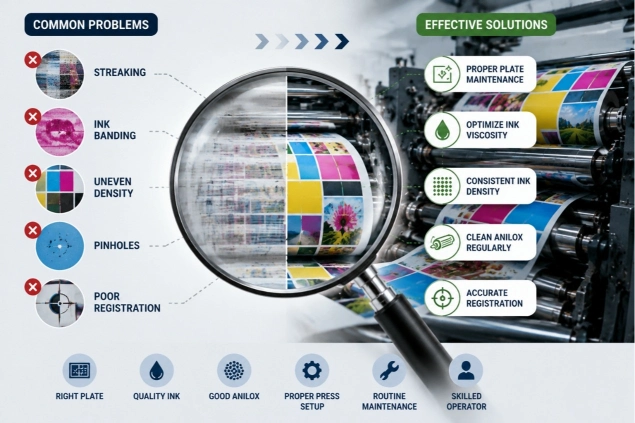 Common Flexo Printing Problems and How to Solve Them