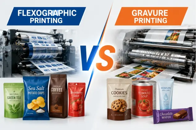 Flexographic Printing VS Gravure Printing: Which Is Better for Modern Packaging Production?