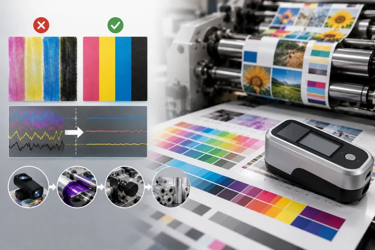 Flexo print color variation and inconsistent printing quality
